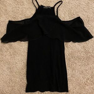 Women’s black tank top